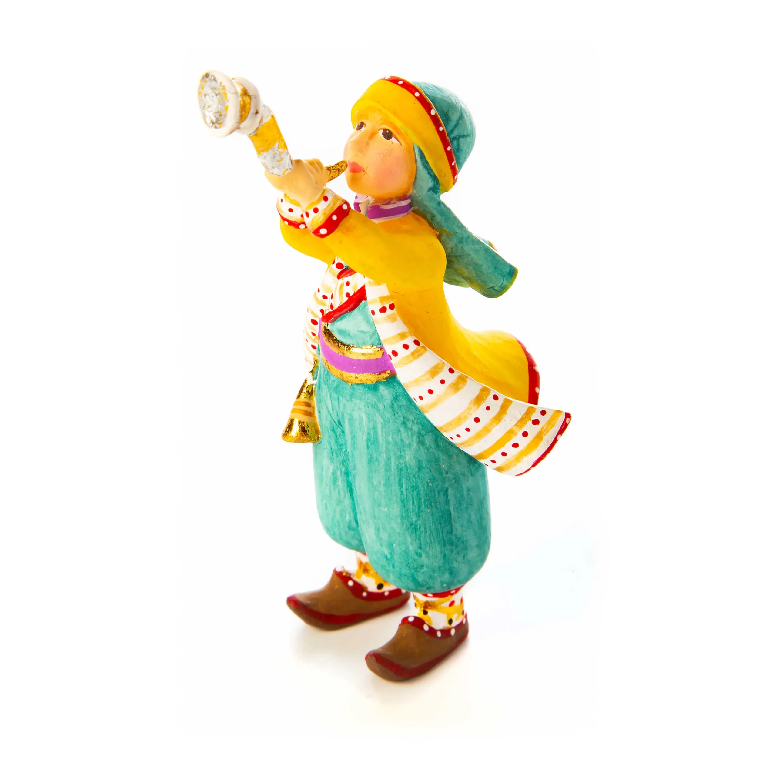Holiday|Room Accents|MacKenzie-Childs Patience Brewster Mini Nativity Shofar Player