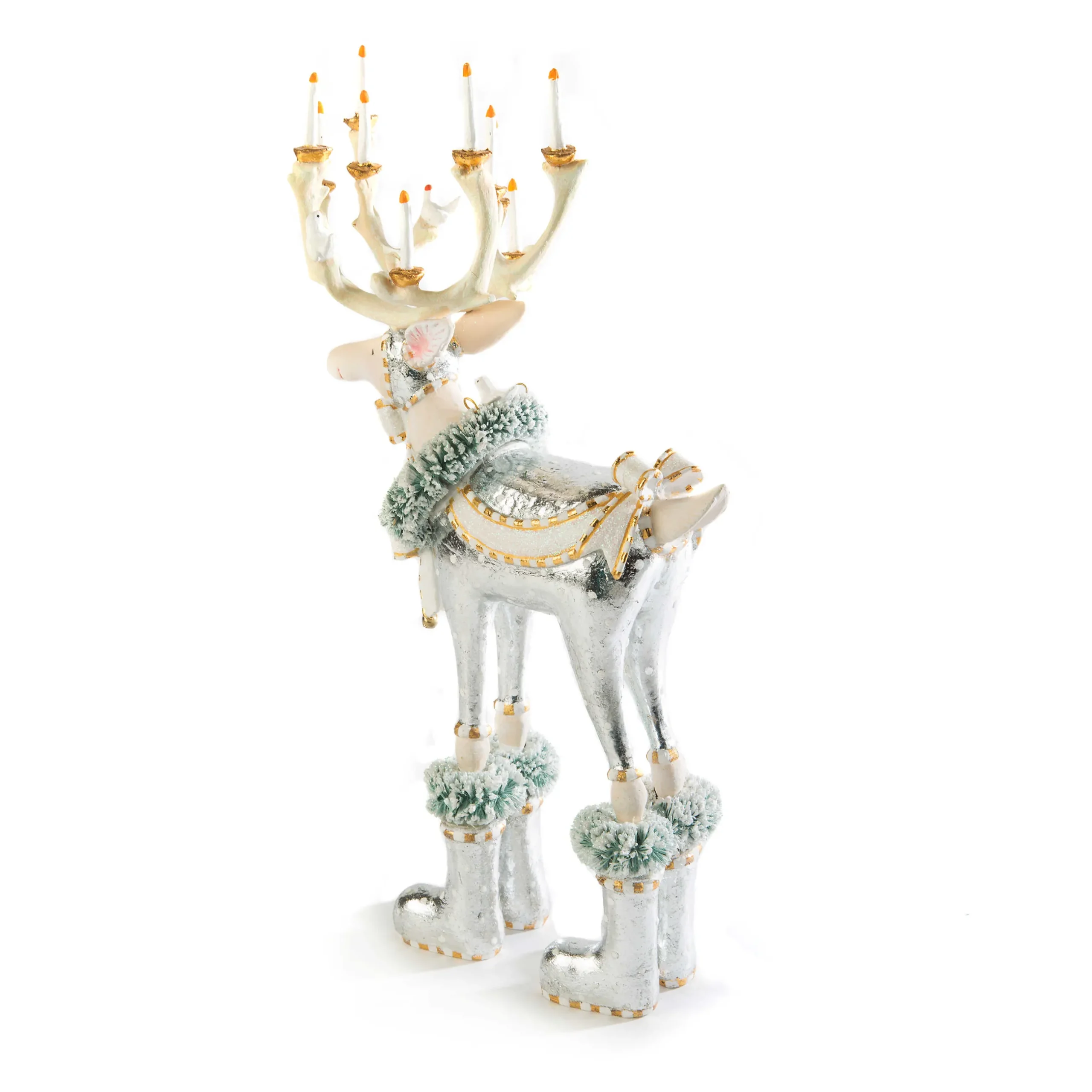 Holiday|Room Accents|MacKenzie-Childs Patience Brewster Moonbeam Dasher Reindeer Figure