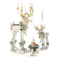 Holiday|Room Accents|MacKenzie-Childs Patience Brewster Moonbeam Dasher Reindeer Figure
