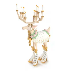Holiday|Room Accents|MacKenzie-Childs Patience Brewster Moonbeam Donna Reindeer Figure