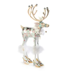 Holiday|Room Accents|MacKenzie-Childs Patience Brewster Moonbeam Vixen Reindeer Figure