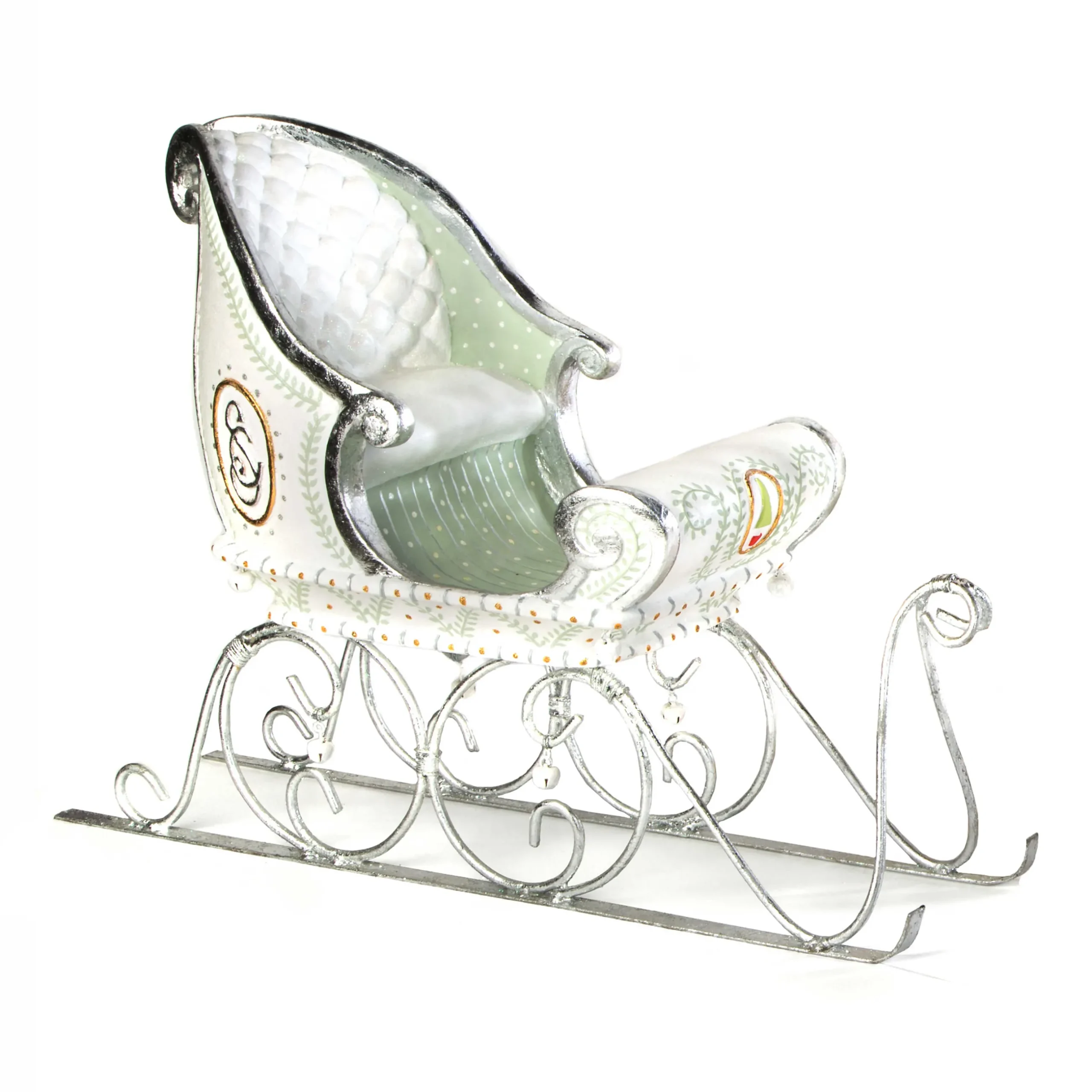 Holiday|Room Accents|MacKenzie-Childs Patience Brewster Moonbeam Sleigh Figure