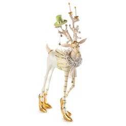Holiday|Room Accents|MacKenzie-Childs Patience Brewster Moonbeam Prancer Reindeer Figure