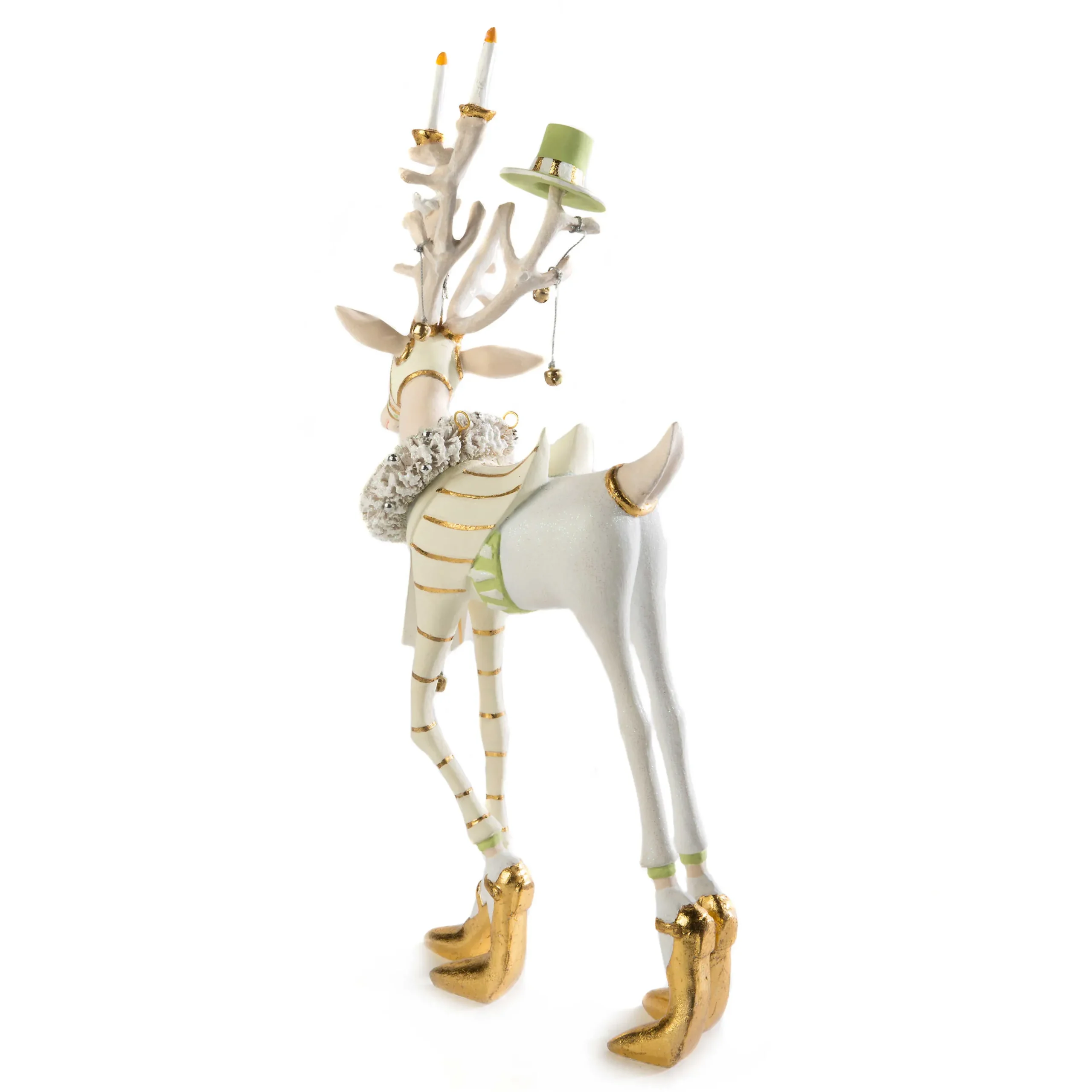 Holiday|Room Accents|MacKenzie-Childs Patience Brewster Moonbeam Prancer Reindeer Figure