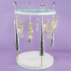 Holiday|MacKenzie-Childs Patience Brewster Moonbeam Mini Ornament Display
