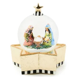 Room Accents|MacKenzie-Childs Patience Brewster Nativity Snow Globe