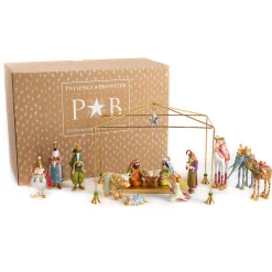 Holiday|Room Accents|MacKenzie-Childs Patience Brewster Nativity Mini Figures Introductory Set