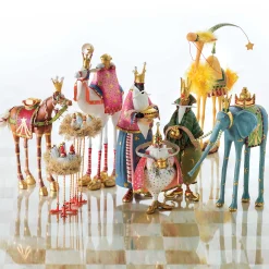 Holiday|Room Accents|MacKenzie-Childs Patience Brewster Nativity Myrtle the Elephant Figure