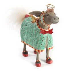 Holiday|MacKenzie-Childs Patience Brewster Nativity David Donkey Ornament