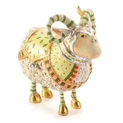 Holiday|Room Accents|MacKenzie-Childs Patience Brewster Nativity Manger Ram Figure