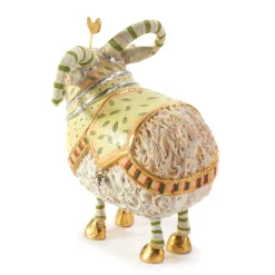 Holiday|Room Accents|MacKenzie-Childs Patience Brewster Nativity Manger Ram Figure