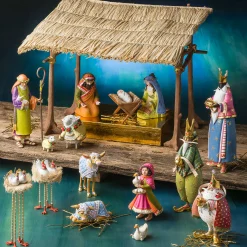 Holiday|Room Accents|MacKenzie-Childs Patience Brewster Nativity Shelter