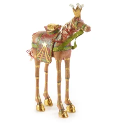 Holiday|Room Accents|MacKenzie-Childs Patience Brewster Nativity Golda the Horse Figure