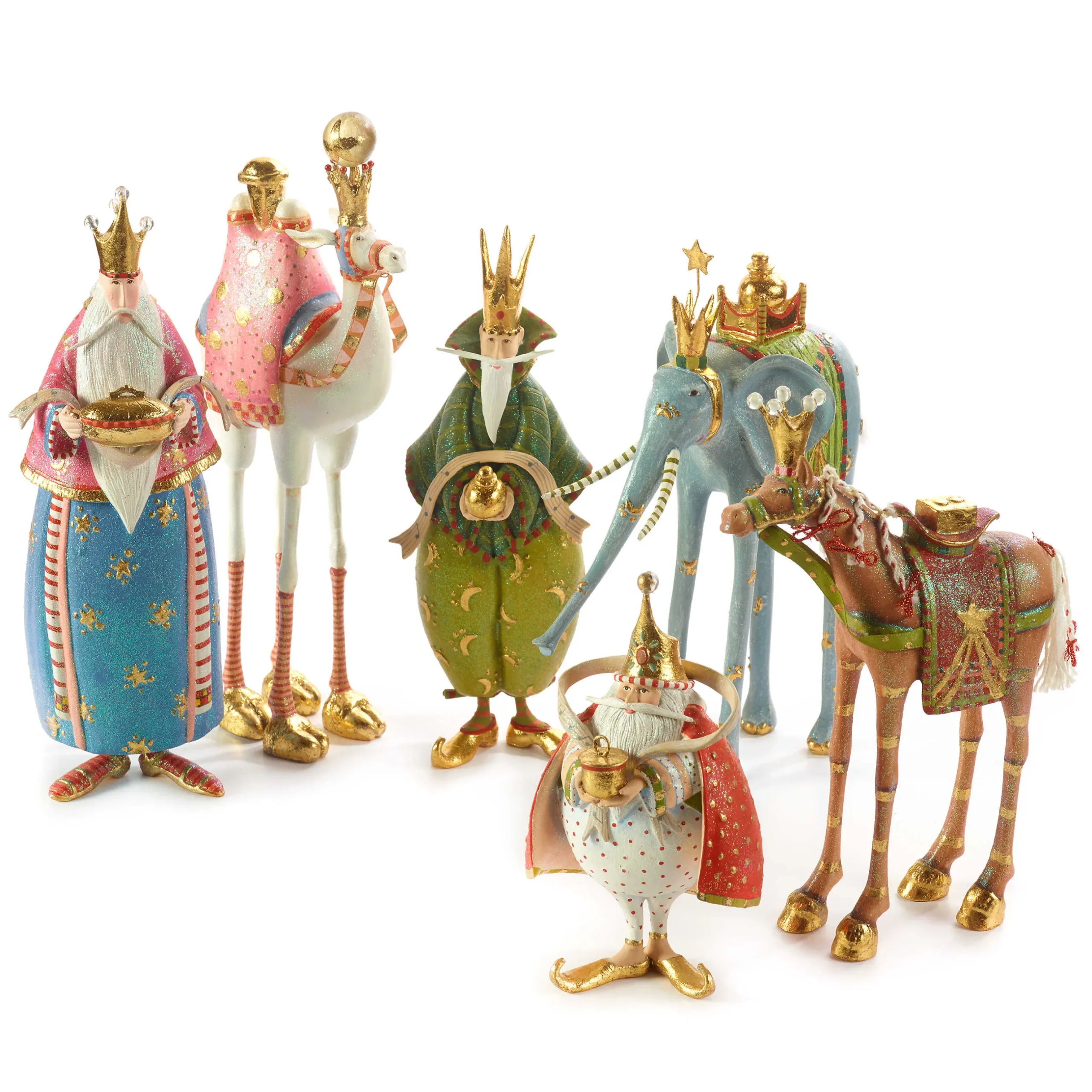 Holiday|Room Accents|MacKenzie-Childs Patience Brewster Nativity Magi Figures