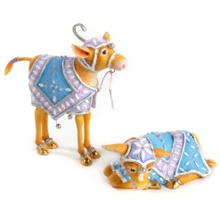Holiday|Room Accents|MacKenzie-Childs Patience Brewster Nativity Calf Figures