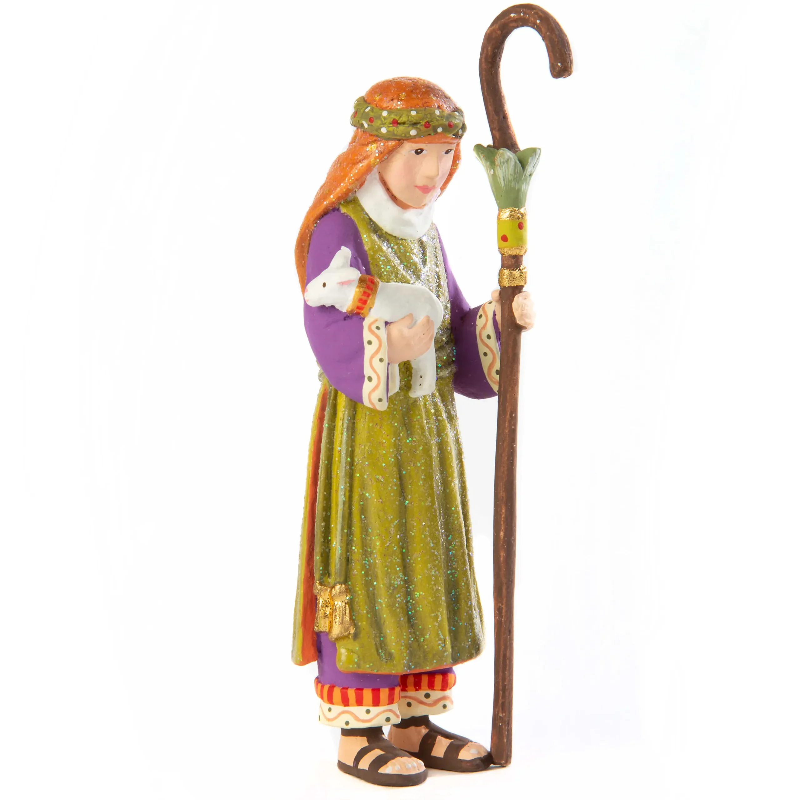 Holiday|Room Accents|MacKenzie-Childs Patience Brewster Nativity Shepherd Mini Figure