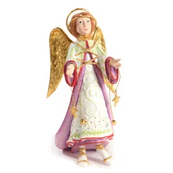 Holiday|Room Accents|MacKenzie-Childs Patience Brewster Nativity Rejoicing Angel Figure