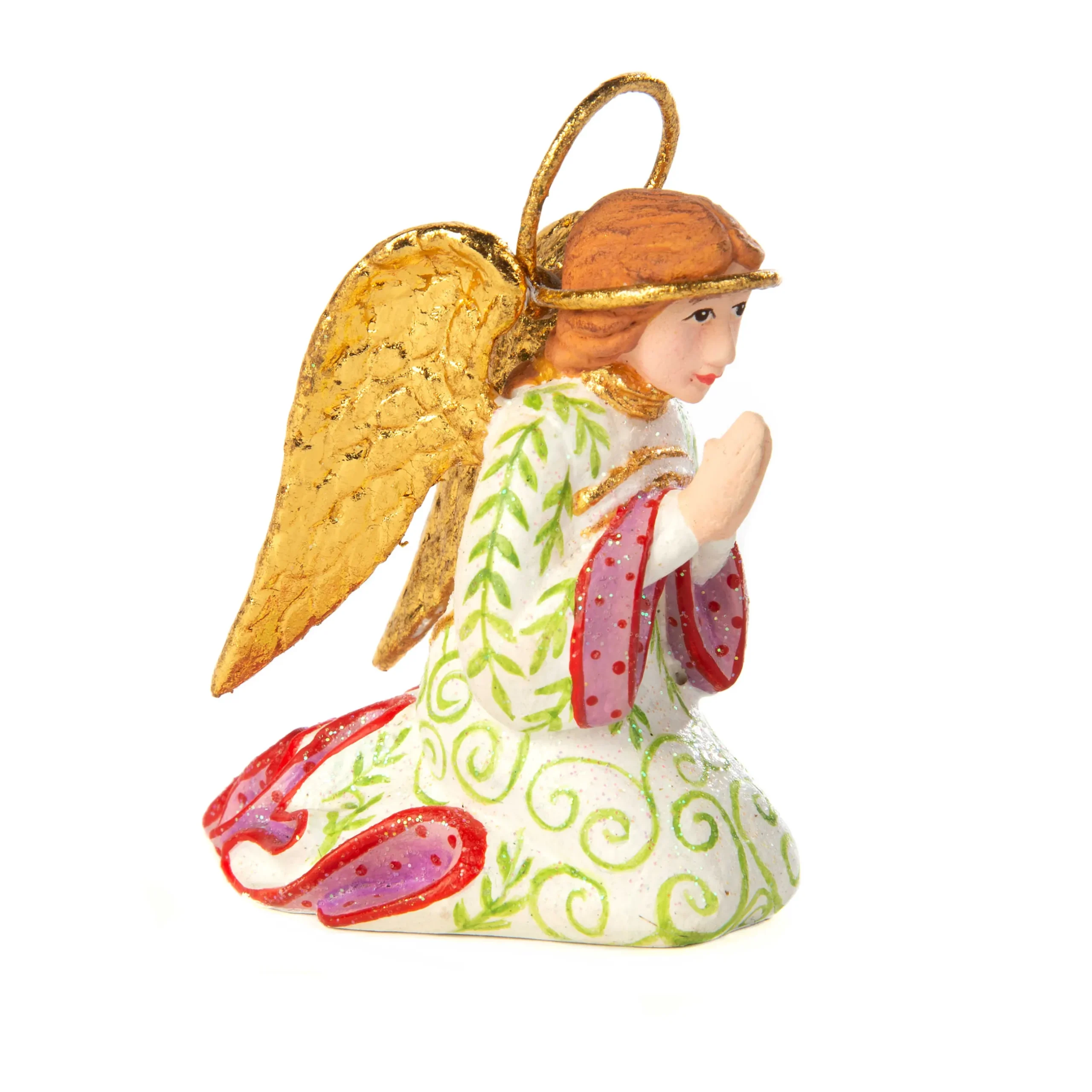 Holiday|Room Accents|MacKenzie-Childs Patience Brewster Nativity Praying Angel Figure