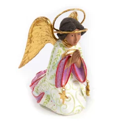 Holiday|Room Accents|MacKenzie-Childs Patience Brewster Nativity World Praying Angel Figure