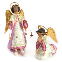 Holiday|Room Accents|MacKenzie-Childs Patience Brewster Nativity World Praying Angel Figure