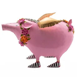 Spring|Greenery & Florals|MacKenzie-Childs Patience Brewster Portia Pig Planter