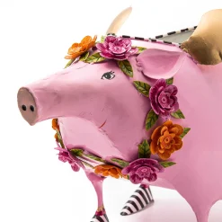 Spring|Greenery & Florals|MacKenzie-Childs Patience Brewster Portia Pig Planter