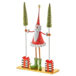 Holiday|MacKenzie-Childs Patience Brewster Santa Gift Tree Figure