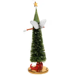 Holiday|Room Accents|MacKenzie-Childs Patience Brewster Sisal Angel Tree Figures, Set of 2