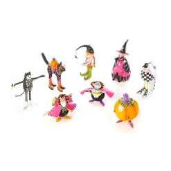 Holiday|The Halloween Shop|MacKenzie-Childs Patience Brewster Spooky House Minis, Set of 8