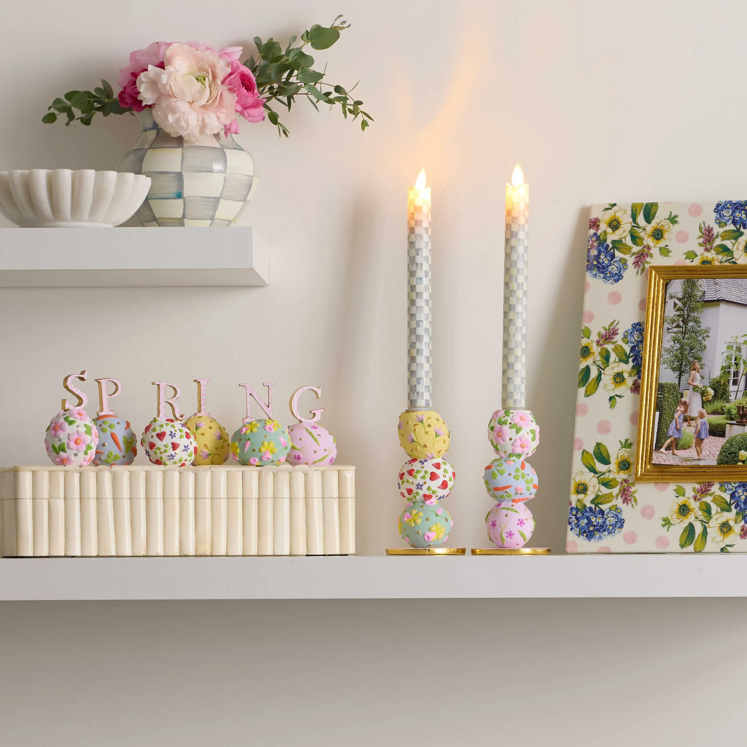 Easter|Spring|MacKenzie-Childs Patience Brewster Spring Letter Set