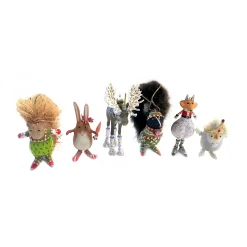 Holiday|MacKenzie-Childs Patience Brewster Woodland Mini Ornament Set