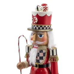Holiday|Room Accents|MacKenzie-Childs Peppermint Nutcracker