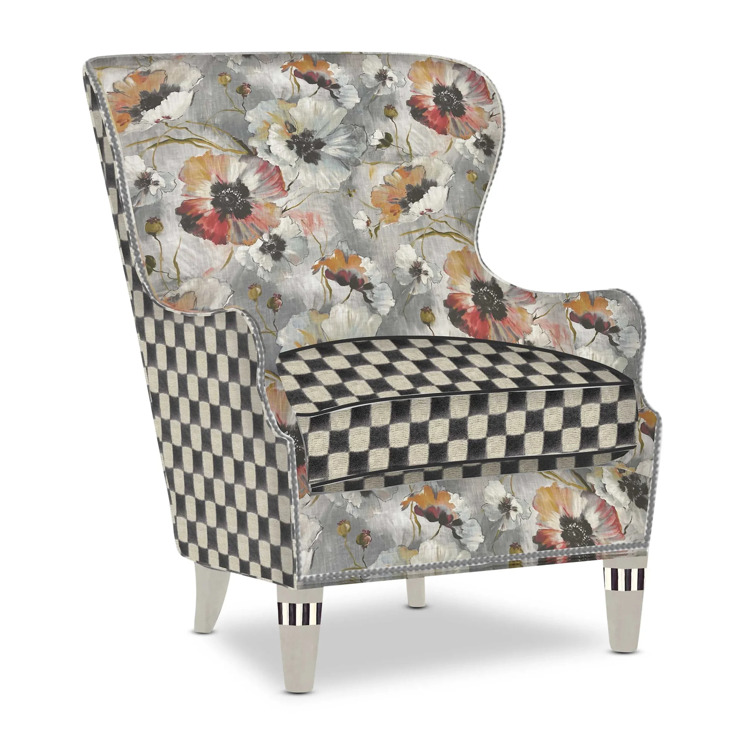 Living Room|MacKenzie-Childs Perfetto Accent Chair