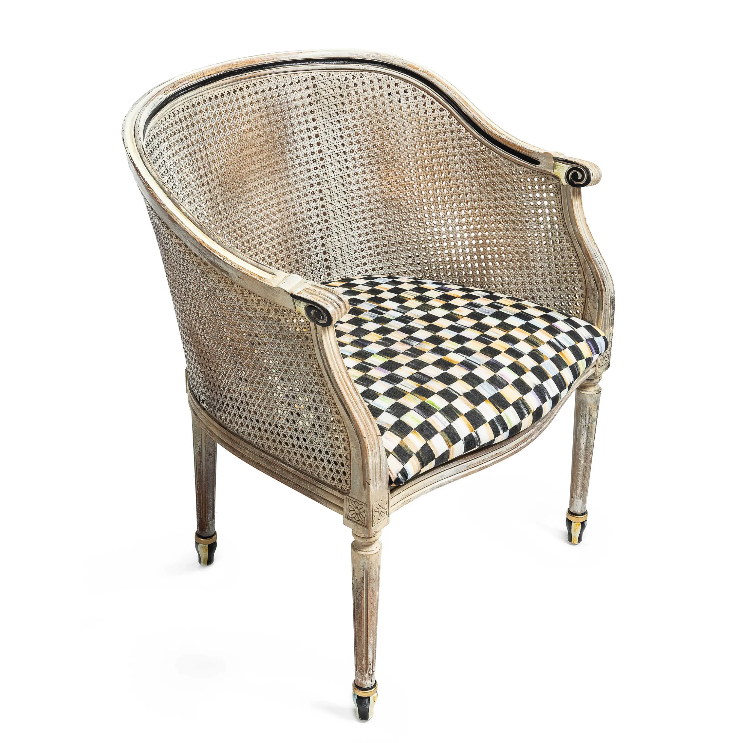 Living Room|MacKenzie-Childs Perfetto Accent Chair