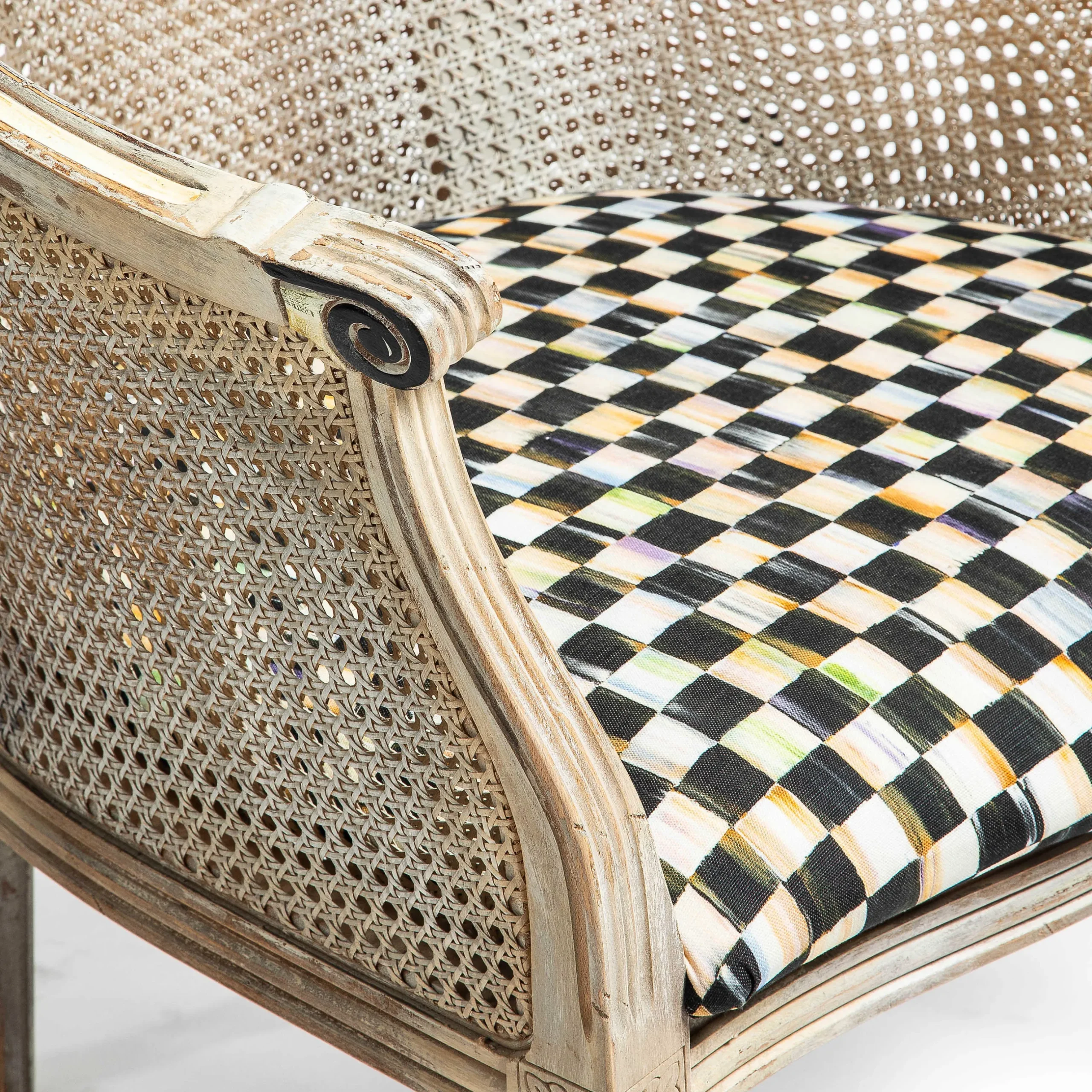 Living Room|MacKenzie-Childs Perfetto Accent Chair