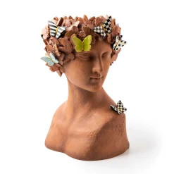 Outdoor|Room Accents|MacKenzie-Childs Persephone Large Bust Planter