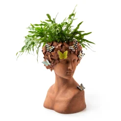 Outdoor|Room Accents|MacKenzie-Childs Persephone Large Bust Planter