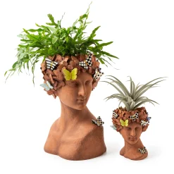 Outdoor|Room Accents|MacKenzie-Childs Persephone Large Bust Planter
