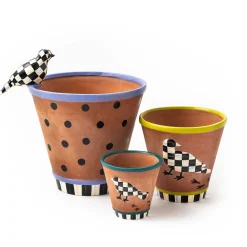 Outdoor|Room Accents|MacKenzie-Childs Persephone Large Pot