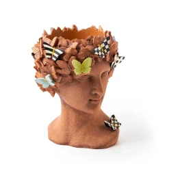 Outdoor|Room Accents|MacKenzie-Childs Persephone Small Bust Planter