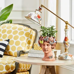 Outdoor|Room Accents|MacKenzie-Childs Persephone Small Bust Planter