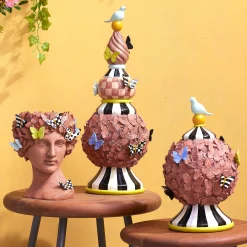 Outdoor|Room Accents|MacKenzie-Childs Persephone Small Bust Planter