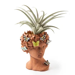 Outdoor|Room Accents|MacKenzie-Childs Persephone Small Bust Planter