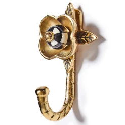 Finishing Touches|MacKenzie-Childs Petal Gold Wall Hook