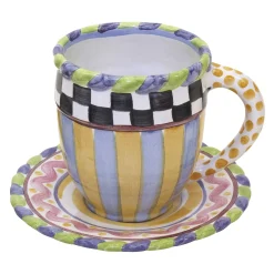 The Coffee Shop|Drinkware|MacKenzie-Childs Piccadilly Mug