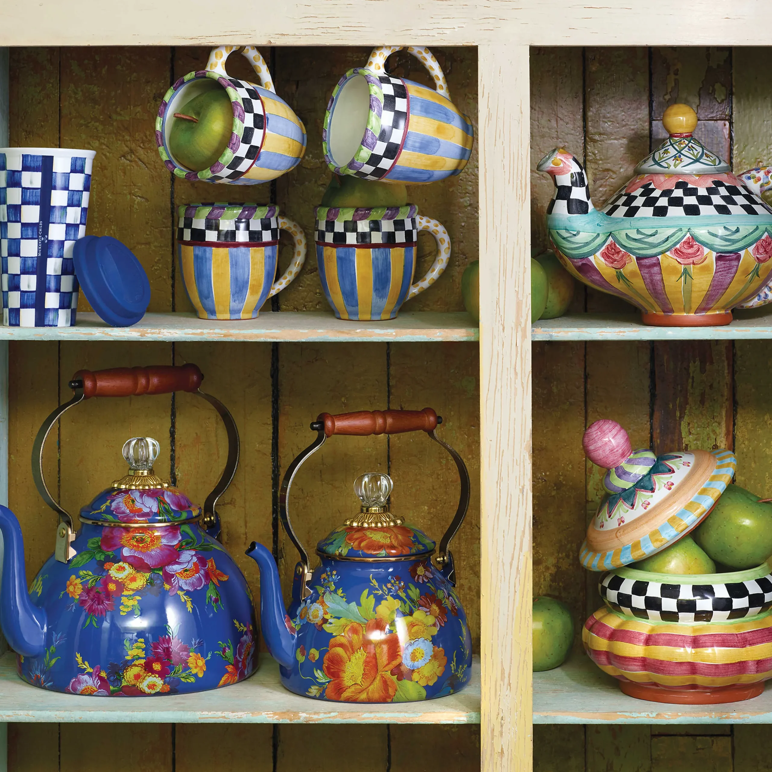 The Coffee Shop|Drinkware|MacKenzie-Childs Piccadilly Mug