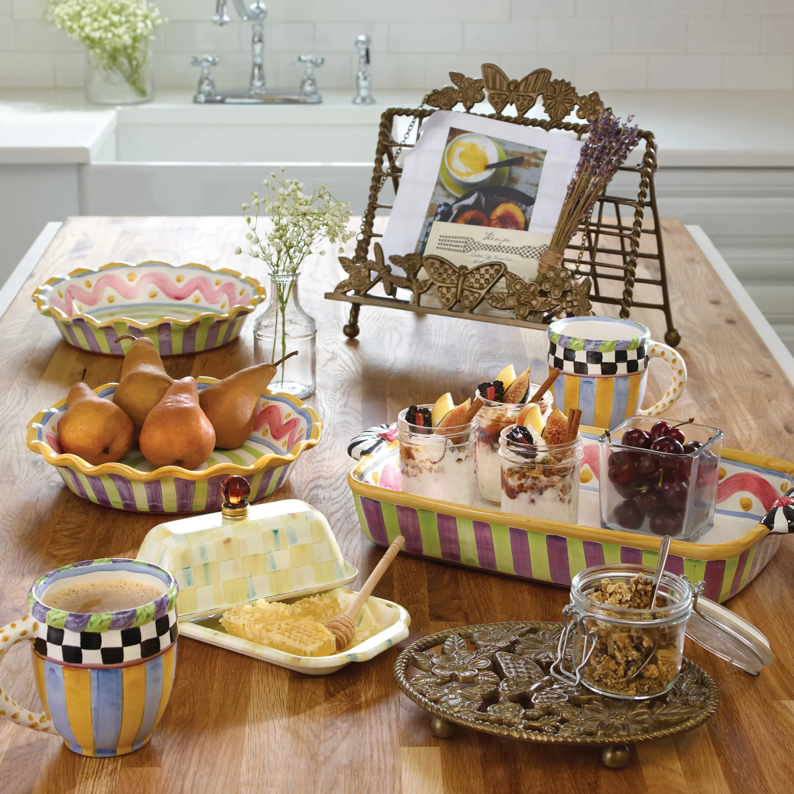 The Coffee Shop|Drinkware|MacKenzie-Childs Piccadilly Mug