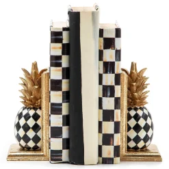 Room Accents|MacKenzie-Childs Pineapple Bookends
