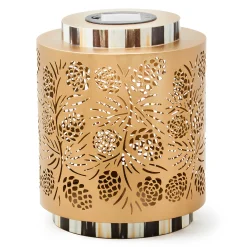 Holiday|The Fall Shop|MacKenzie-Childs Pinecone Short Solar Lantern