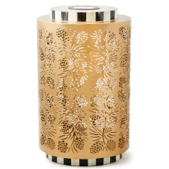 Holiday|The Fall Shop|MacKenzie-Childs Pinecone Tall Solar Lantern